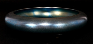 STEUBEN ART GLASS BOWL AND VASE