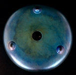 STEUBEN ART GLASS BOWL AND VASE