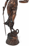 LADY JUSTICE BRONZE STATUE 