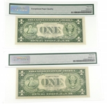 1935H & 1935F US $1 SILVER CERTIFICATE NOTES