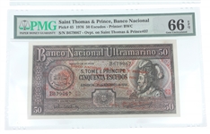 PORTUGAL & GILBRALTAR PMG GRADED BANKNOTES