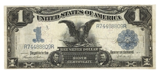 1899 US $1 BLACK EAGLE SILVER CERTIFICATE Fr.233