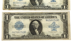1923 US $1 SILVER CERTIFICATE NOTES Fr.237