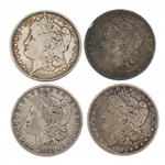 1879-1883 US SILVER MORGAN DOLLAR COINS