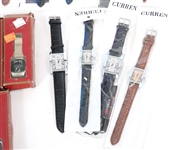 POW/MIA AND CURREN WRIST WATCHES 