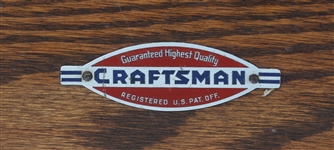 CRAFTSMAN WOOD TOOL BOX 