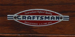 CRAFTSMAN WOOD TOOL BOX 