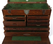 CRAFTSMAN WOOD TOOL BOX 