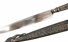 INOX SILVER PLATE GAUCHO KNIFE