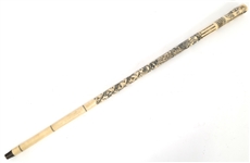 CHINESE SUN WUKONG BONE SECTIONAL WALKING STICK