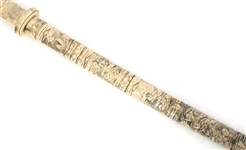 JAPANESE SECTIONAL BONE WAKIZASHI SWORD