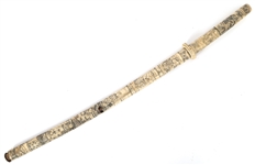 JAPANESE SECTIONAL BONE WAKIZASHI SWORD
