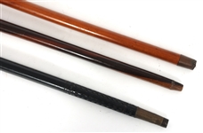 WALKING STICKS - LOT OF 3