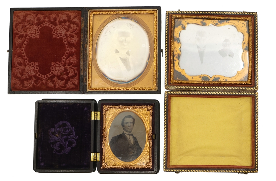 EARLY IMAGES AMBROTYPE & DAGUERREOTYPES 