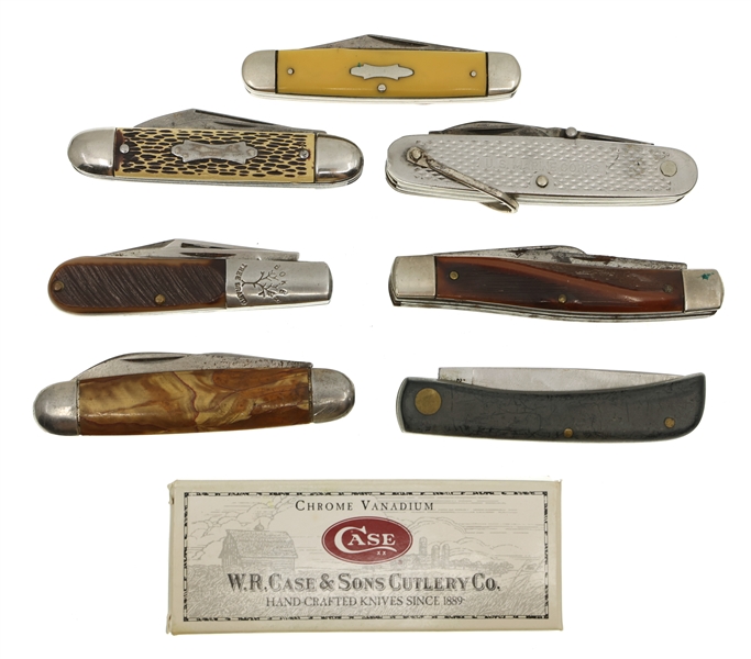 FOLDING POCKET KNIVES - CASE, BOKER, REMINGTON, & MORE