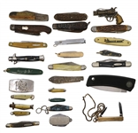 FOLDING POCKET KNIVES - SCHRADE, GERBER, & MORE