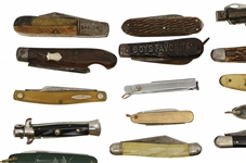 FOLDING POCKET KNIVES - SCHRADE, GERBER, & MORE