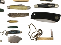 FOLDING POCKET KNIVES - SCHRADE, GERBER, & MORE