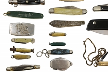 FOLDING POCKET KNIVES - SCHRADE, GERBER, & MORE