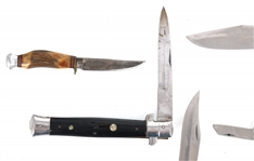 FOLDING & FIXED BLADE KNIVES - LOT OF 6