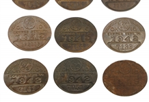 1940's OHIO REGISTERED CHAUFFER BADGES