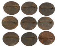 1940's OHIO REGISTERED CHAUFFER BADGES