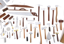 DOLLHOUSE MINIATURE WORKSHOP & GARDEN TOOLS