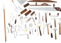 DOLLHOUSE MINIATURE WORKSHOP & GARDEN TOOLS