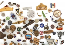 INTERNATIONAL MILITARY & CIVILIAN LAPEL PINS & BADGES