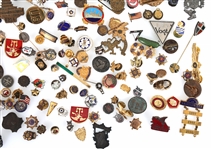 INTERNATIONAL MILITARY & CIVILIAN LAPEL PINS & BADGES