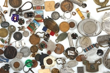 MILITARY & CIVILIAN INSIGNIA, TOKENS, PINS & MORE