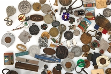 MILITARY & CIVILIAN INSIGNIA, TOKENS, PINS & MORE