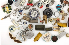 NOVELTY ITEMS MINIATURES POLITICAL BUTTONS & MORE