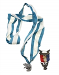BOY SCOUTS BSA SILVER BEAVER AWARD & EAGLE RANK BADGE