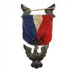 BOY SCOUTS BSA SILVER BEAVER AWARD & EAGLE RANK BADGE