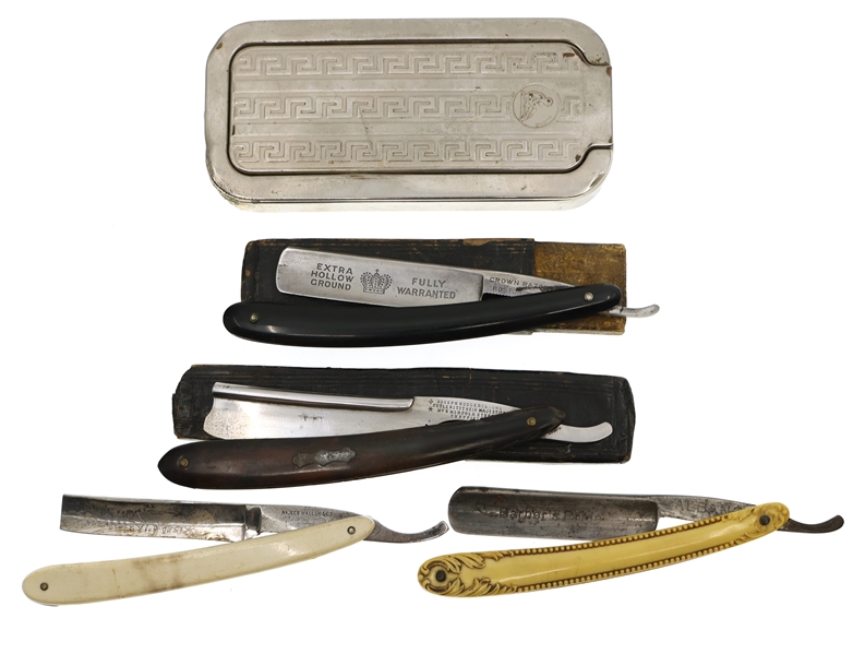 STRAIGHT RAZORS & ROLLS RAZOR SHARPENER