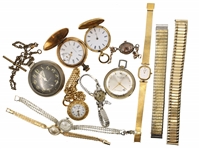 WRISTWATCHES, POCKET WATCHES, & MORE
