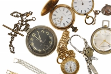 WRISTWATCHES, POCKET WATCHES, & MORE