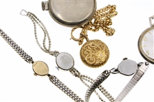 WRISTWATCHES, POCKET WATCHES, & MORE