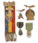 FRATERNAL BADGES - KNIGHTS OF PYTHIAS & MORE
