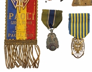 FRATERNAL BADGES - KNIGHTS OF PYTHIAS & MORE