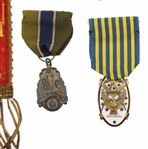 FRATERNAL BADGES - KNIGHTS OF PYTHIAS & MORE