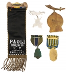 FRATERNAL BADGES - KNIGHTS OF PYTHIAS & MORE