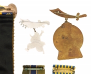 FRATERNAL BADGES - KNIGHTS OF PYTHIAS & MORE