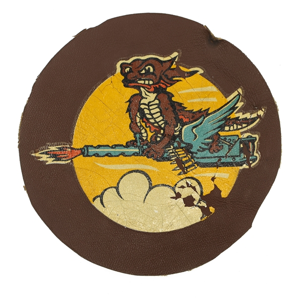 WWII US AAF LAS VEGAS GUNNERY SCHOOL FLEXIBLE PATCH