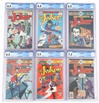 DC COMICS THE JOKER COMIC BOOKS #1-6 CGC GRADED