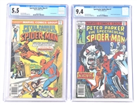 MARVEL SPECTACULAR SPIDER-MAN GRADED COMICS #1 & #7