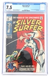 MARVEL THE SILVER SURFER COMIC BOOK #7 CGC GRADED VF-