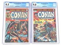 MARVEL CONAN THE BARBARIAN COMIC BOOKS #23 & #26 