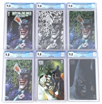 DC BATMAN JOKER DEADLY DUO #1-3 COMIC BOOKS CGC GRADED